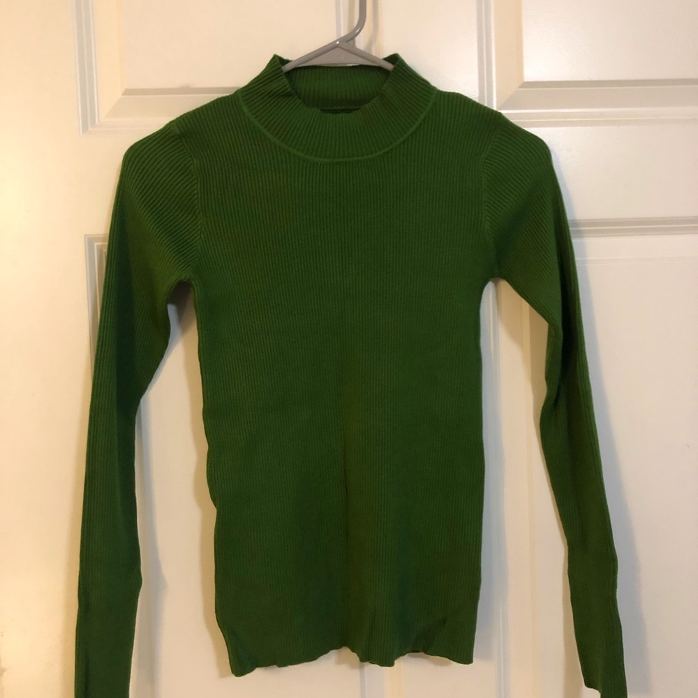 Green sweater